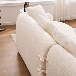 Combined Sofa With 4 Pillows