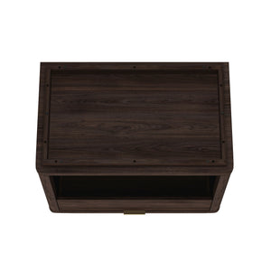 Evelyn - Nightstand With 1 Drawer And Open Shelf
