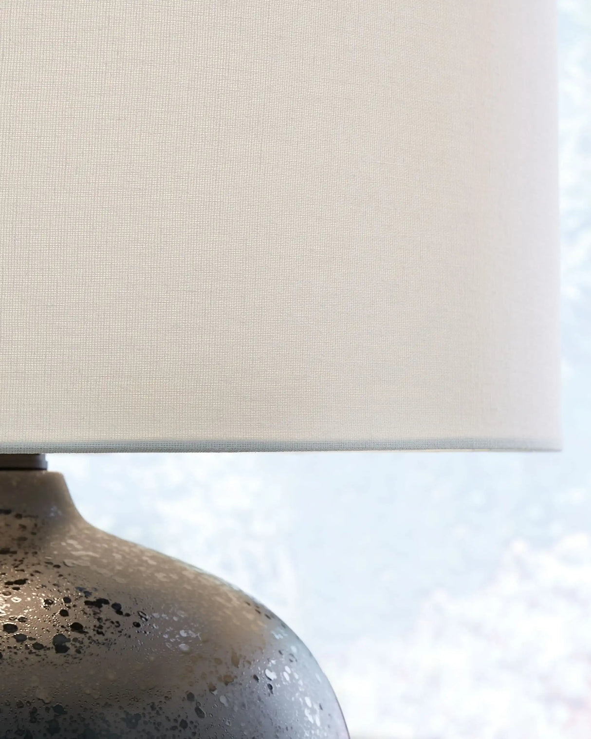 Ladstow - Ceramic Table Lamp - Black - Best Buy Furniture