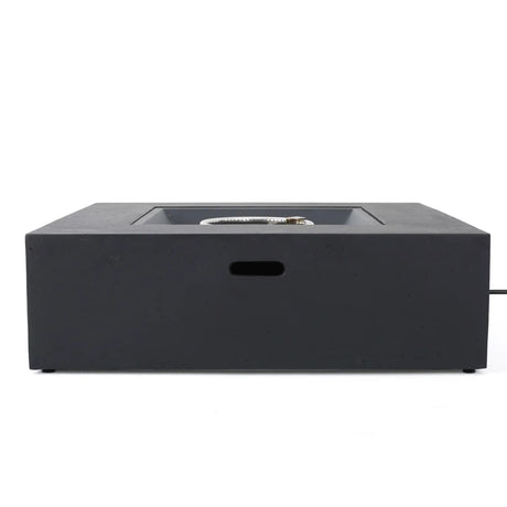 Modern 50,000 Btu Square Fire Table With Propane Tank - Best Buy Furniture