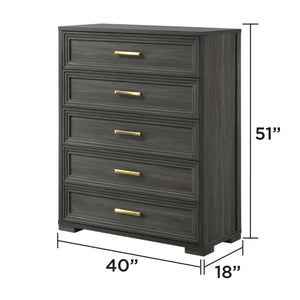 Colorado - Bedroom Set With Upholstered LED Headboard