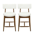 Mid Century Modern Counter Stools, Fabric Upholstered Chairs - Best Buy Furniture