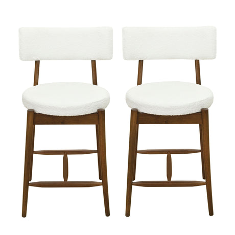 Mid Century Modern Counter Stools, Fabric Upholstered Chairs - Best Buy Furniture