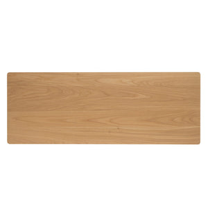Bar Height Dining Table With Splayed Legs And Elongated Rectangular Top