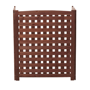 3 Panel Outdoor Air Conditioner Fence Screen