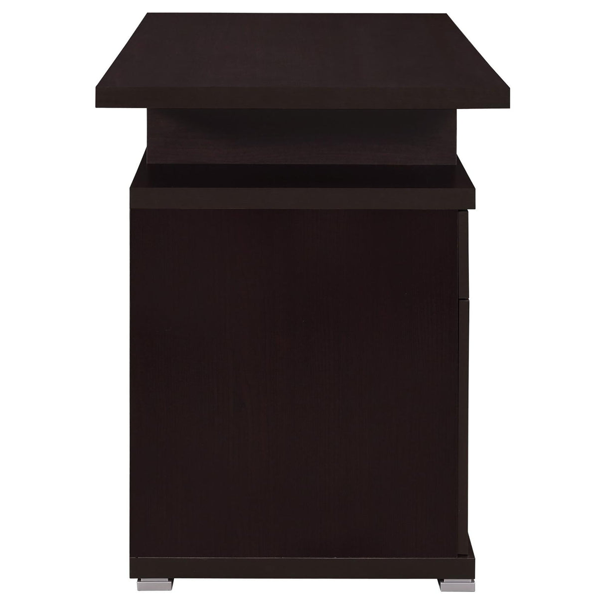 2 Drawer Reversible Office Desk With Modular Design