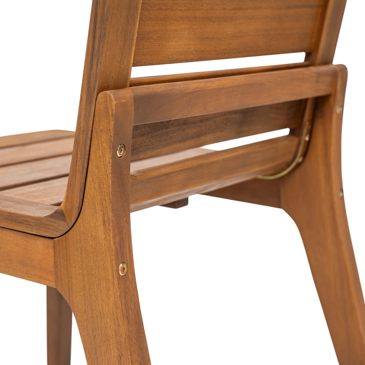 Outdoor Acacia Wood Dining Chair (Set of 2)