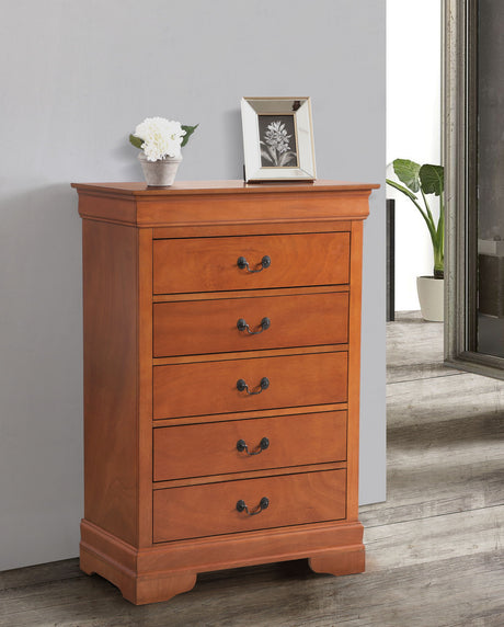Louis Phillipe - Traditional Style Storage Chest Elegant