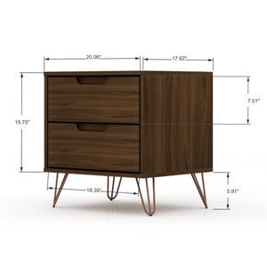 Rockefeller - 2 Drawer Nightstand