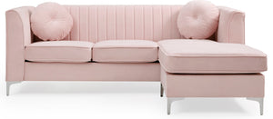 Delray - Micro Suede Sofa Chaise
