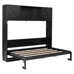Murphy Bed With Storage Cabinets