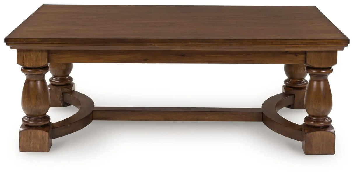 Sturlayne - Rectangular Cocktail Table - Brown - Best Buy Furniture