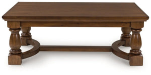 Sturlayne - Rectangular Cocktail Table - Brown - Best Buy Furniture