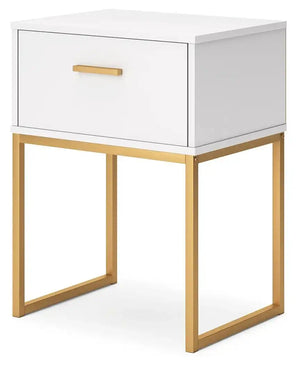 Socalle - One Drawer Night Stand - Best Buy Furniture