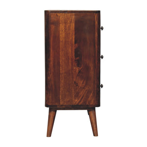 Solid Wood Bera Chest, 3 Drawers