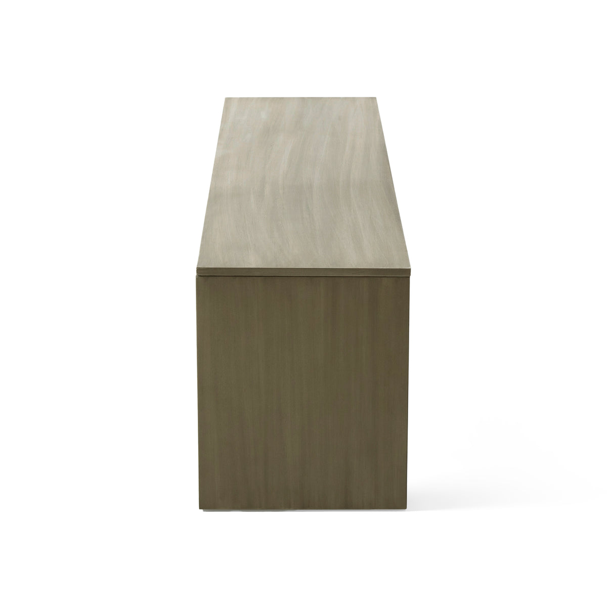 Acacia Wood Dining Bench, Grey+Taupe
