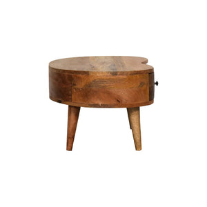Wave Coffee Table With 1 Drawer