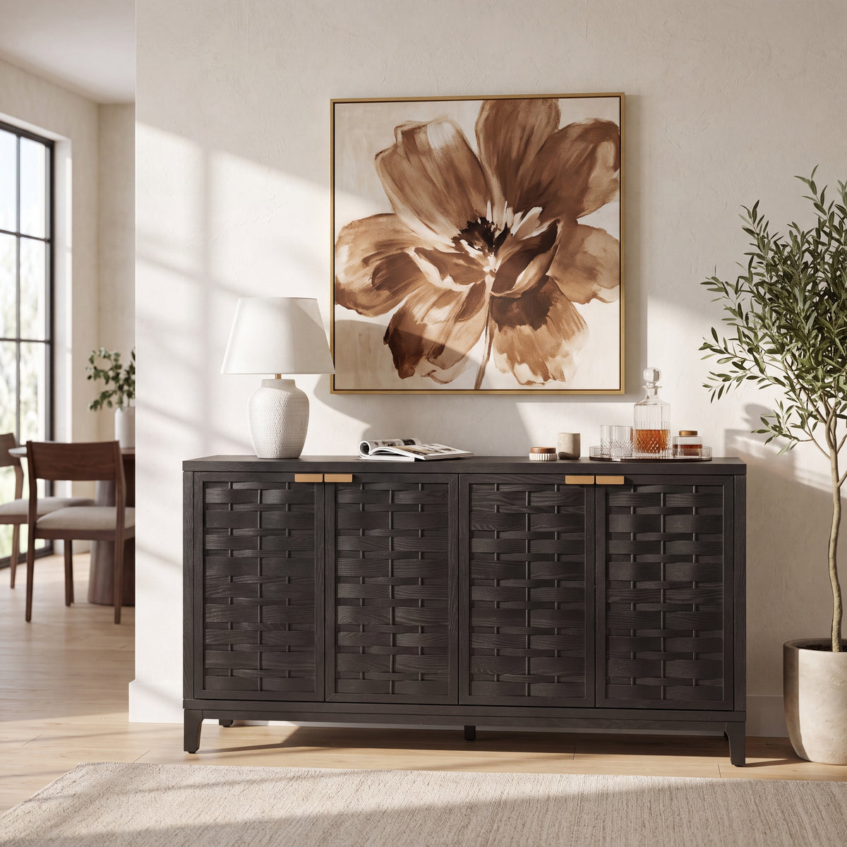 Elegant 59 Inch Sideboard