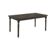 Claudia II - Weathered Dining Table - Gray - Best Buy Furniture