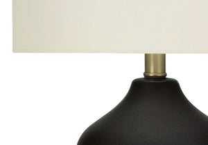 Lighting, Table Lamp, Ceramic, Transitional - Black / Cream - Best Buy Furniture