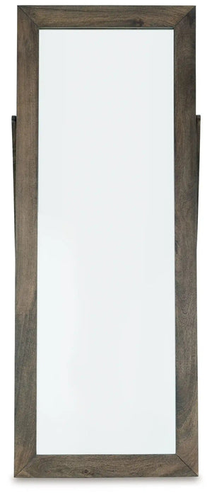 Dirkins - Floor Mirror - Brown - Best Buy Furniture
