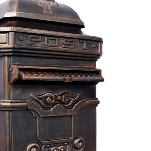 Mailboxs Residential Large-Capacity Letter Box, Rainproof Postbox Statue