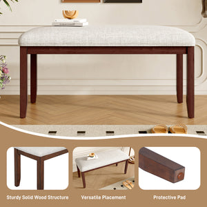 Upholstered Bench for Bedroom and Living Room