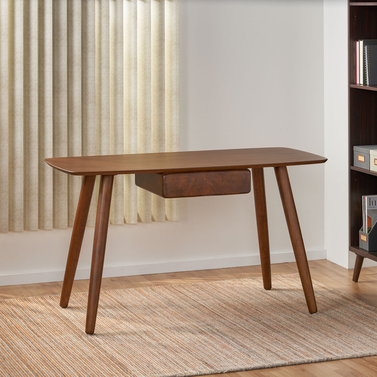 Study Computer Desk with Drawer for Home Office