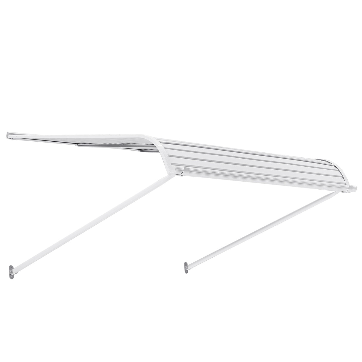 Window Awning Door Canopy 48x42 in Aluminum Alloy