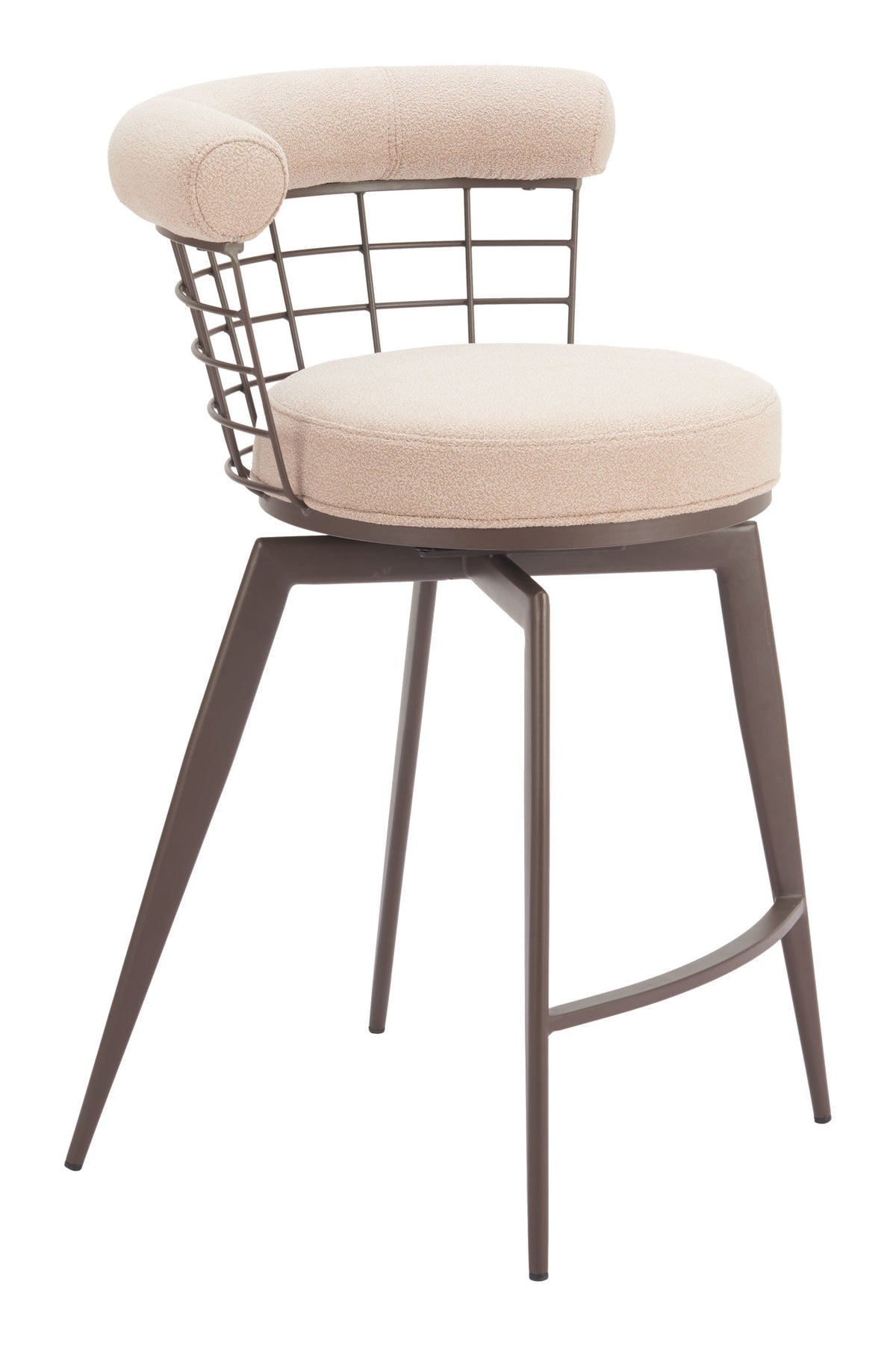 Zuo Modern Saku Swivel Counter Stool
