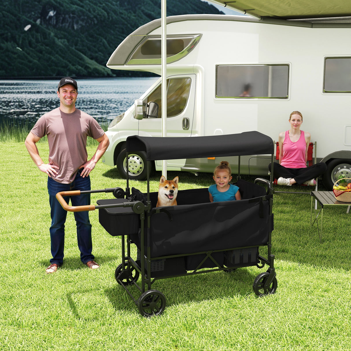 Wagon Stroller for 2 Kids