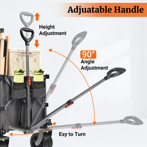 Portable 400L Collapsible Wagon