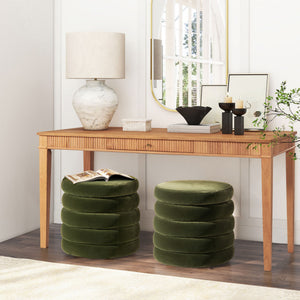 Fuji - Oversized Round Storage Ottoman