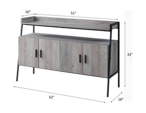 Samiya - TV Stand - Gray - Best Buy Furniture