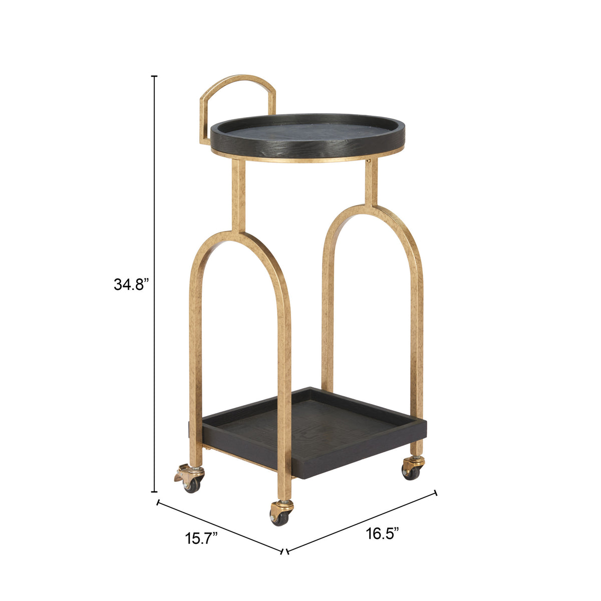 Zuo Modern Zukei Bar Cart