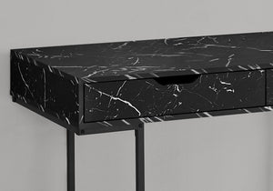 Computer Desk For Home Office, Storage Drawers, Marble Look Contemporary & Modern - Best Buy Furniture