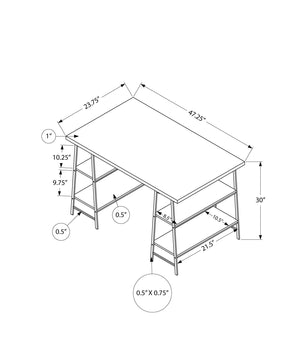 Computer Desk For Home Office, Laptop, Storage Shelves, Contemporary & Modern - Best Buy Furniture
