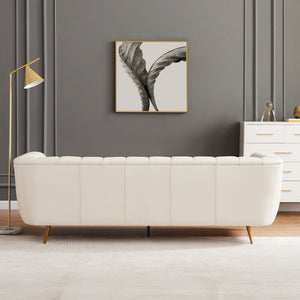 Lamattina - Genuine Italian Channel Tufted Sofa