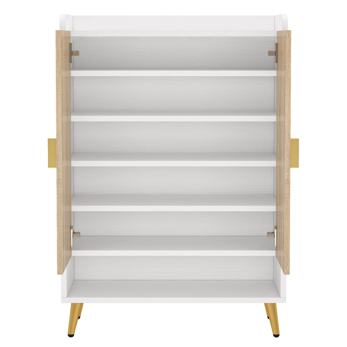 Shoe Cabinet With Doors, 7 Tier Storage Organizer