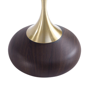 Patchin - End Table - Brown / Gold