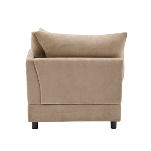 Oversize 5-Piece L Shaped Modular Sectional Sofa