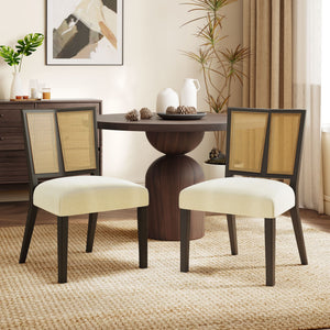 Rattan Dining Chair Without Arms (Set of 2) - Best Buy Furniture