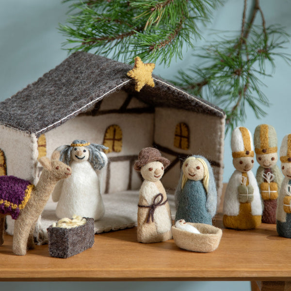 Christmas Figurines - Felt Nativity et