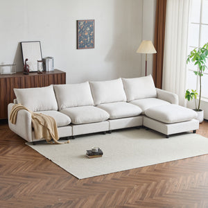 Oversize Modular Free Combination Sectional Sofa Couch With Ottoman For Living Room - Best Buy Furniture