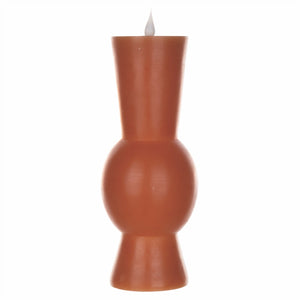 10.25" Orange Simplux Designer LED Candle with remote (Set of 2) - Tuesday Morning - Candles