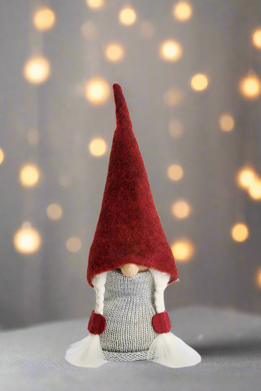 Tomte Gnome - Alice With Red Cap
