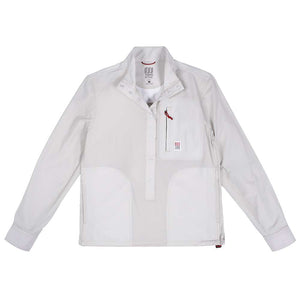 Topo Designs Women's Grey Tech Popover Shirt - Small