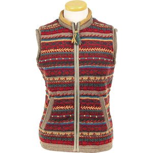 Laundromat Women's Lopika Wool Vest - Chili