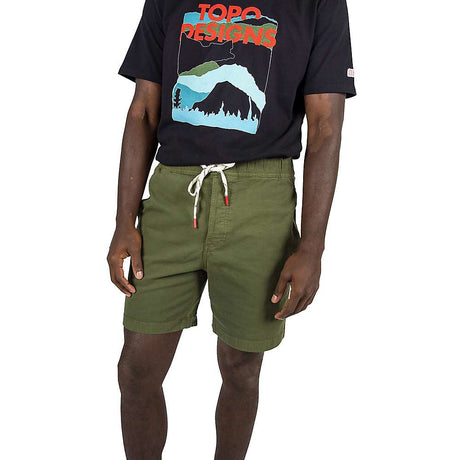 Topo Designs Men's Olive XL Dirt Short