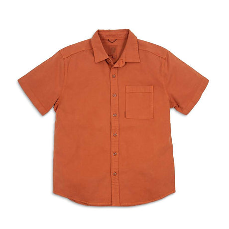 Topo Designs Men's Brick Dirt Short Sleeve Shirt - XL